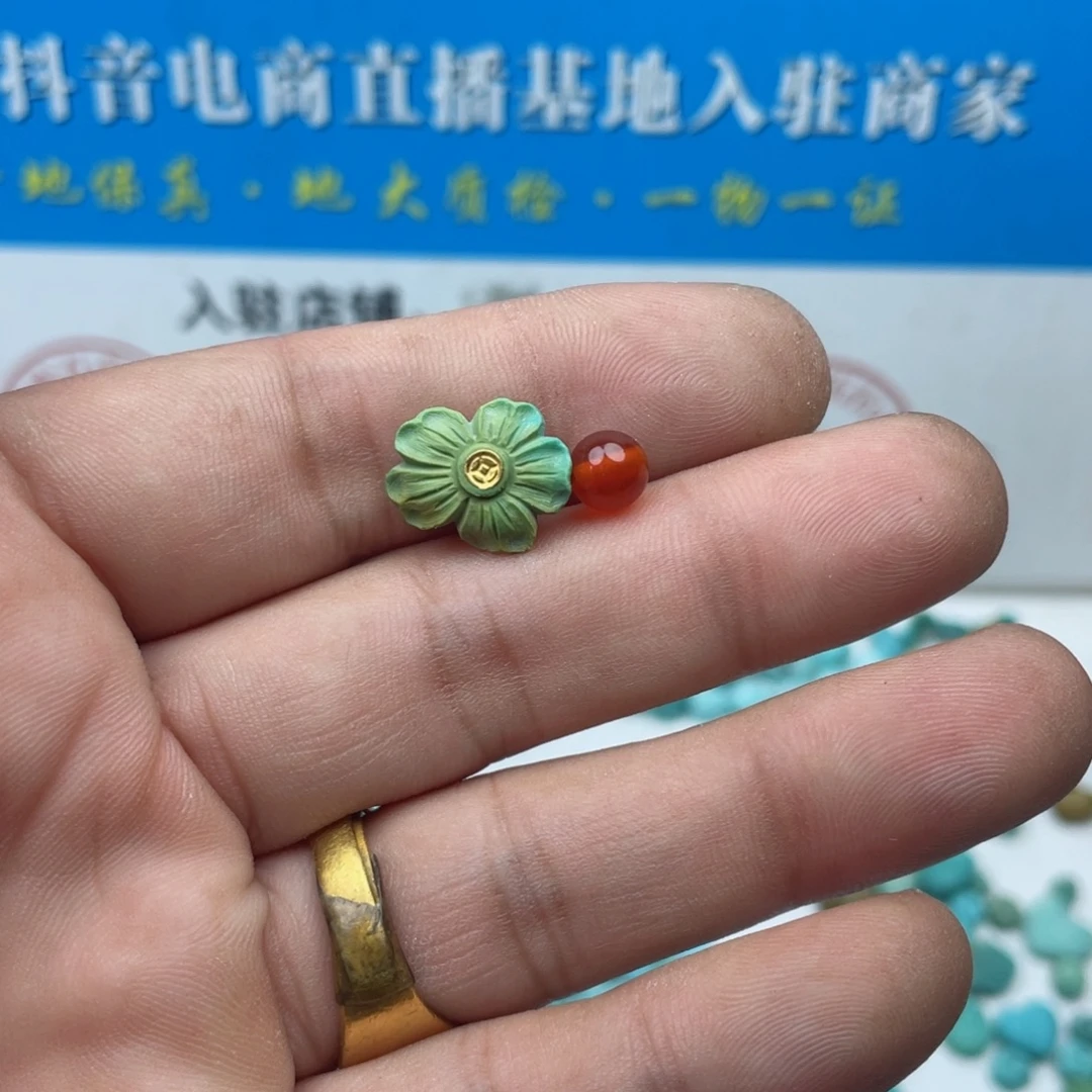 秋***凉南红玛瑙未镶嵌颈饰204