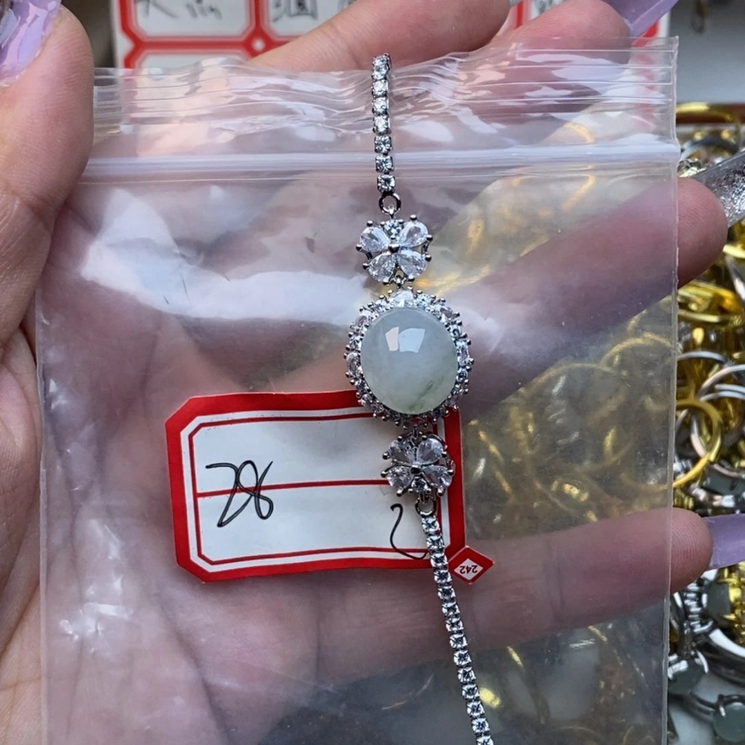 翡翠戒指合金翡翠首饰