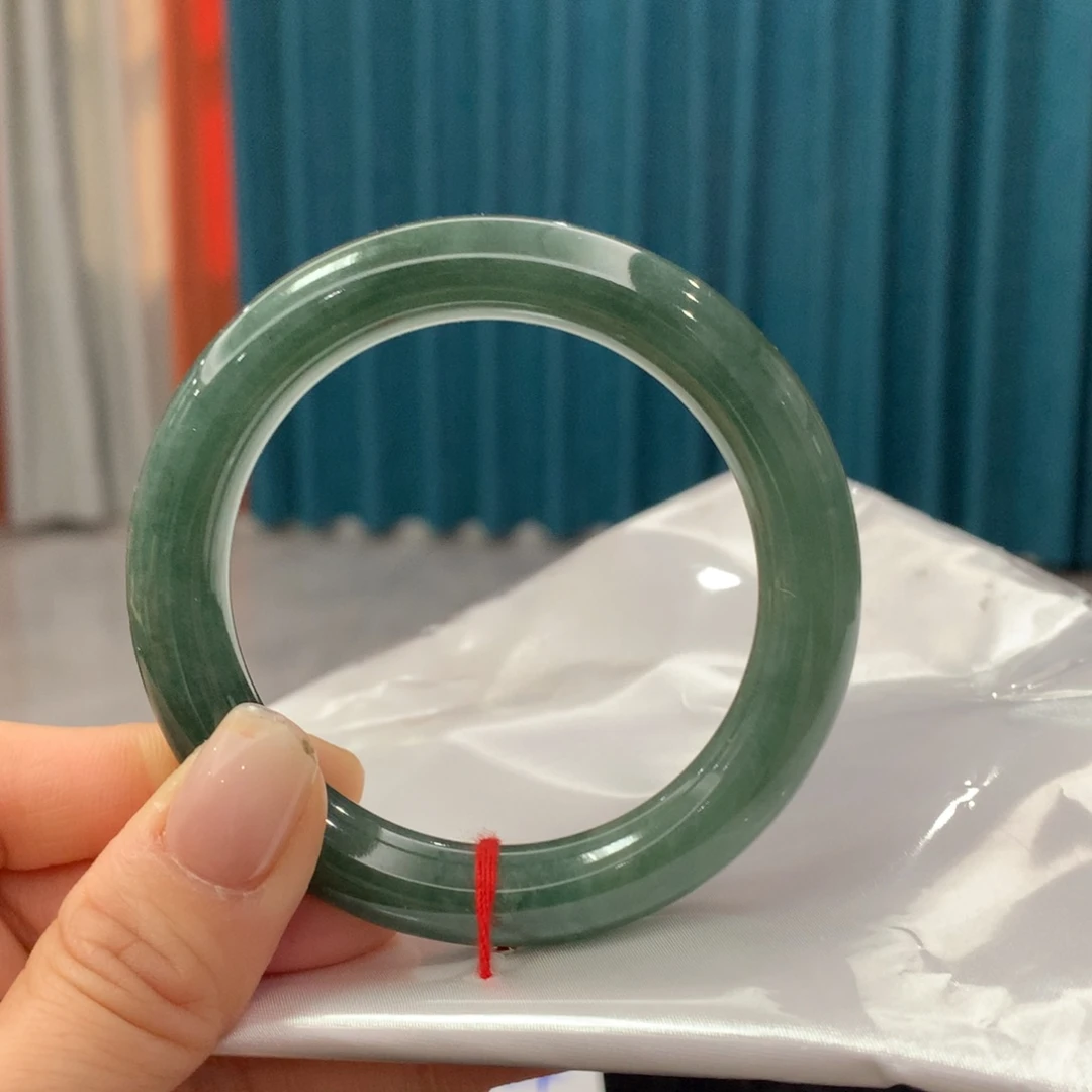 未镶嵌手镯翡翠完美者慎拍圈口54.5