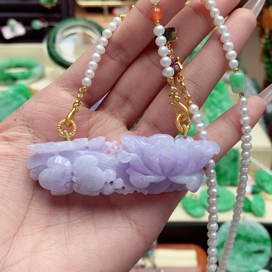 颈饰未镶嵌翡翠翡翠吊坠