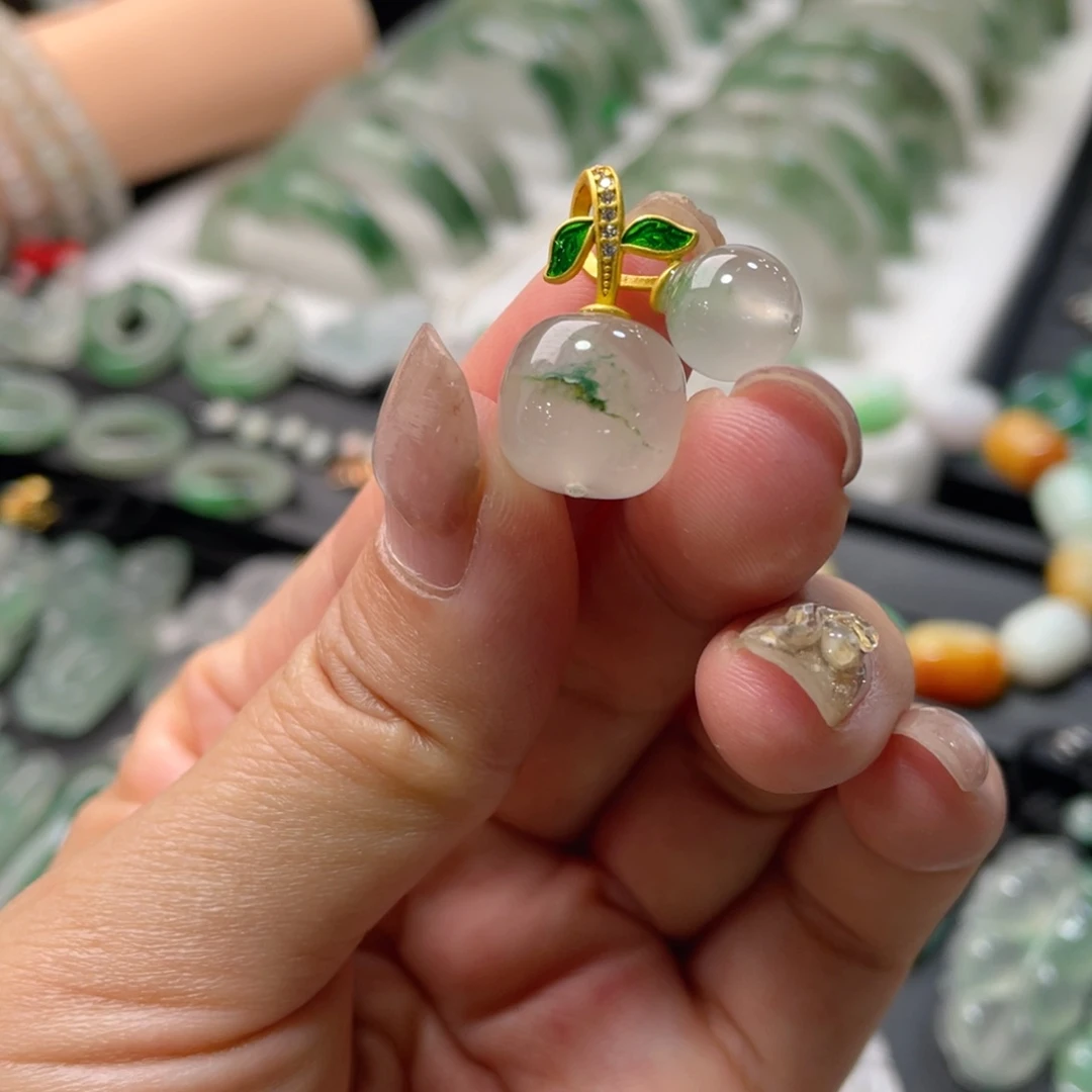 吊坠(不含链)未镶嵌石英质玉