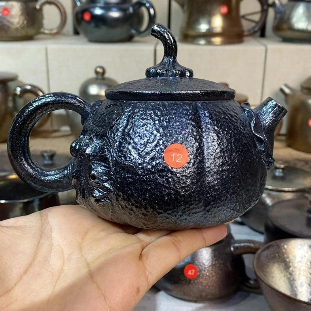 J***a云南建水紫陶柴烧壶