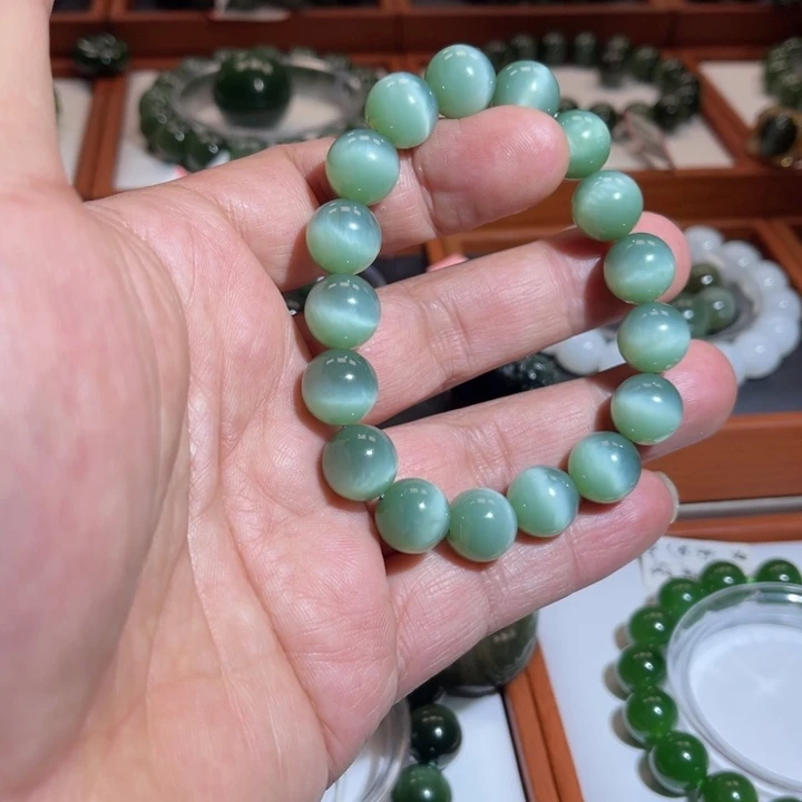 M***强和田玉未镶嵌手链