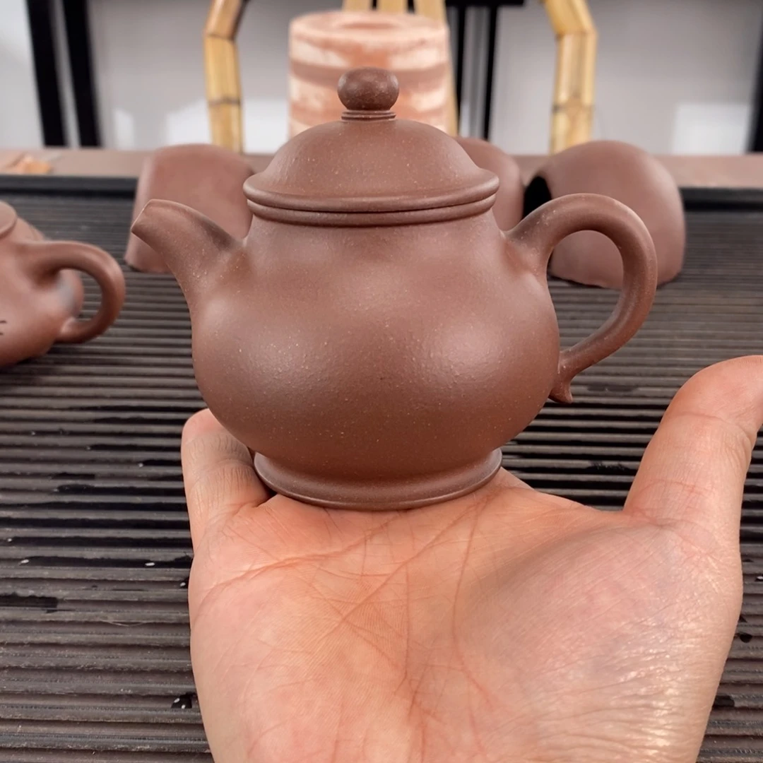 紫砂茶壶潘壶容量180毫升