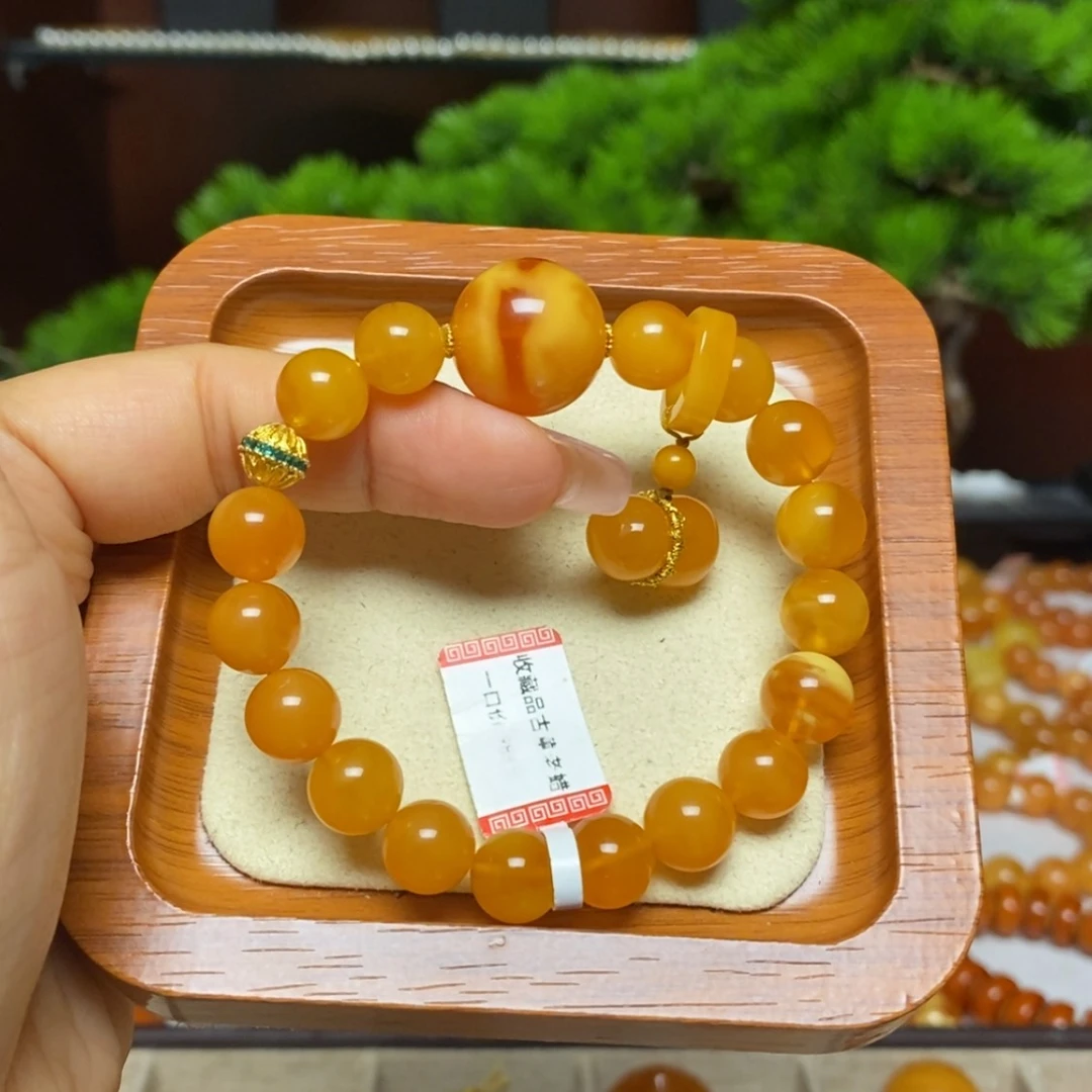 【闪购商品】手链蜜蜡未镶嵌手串