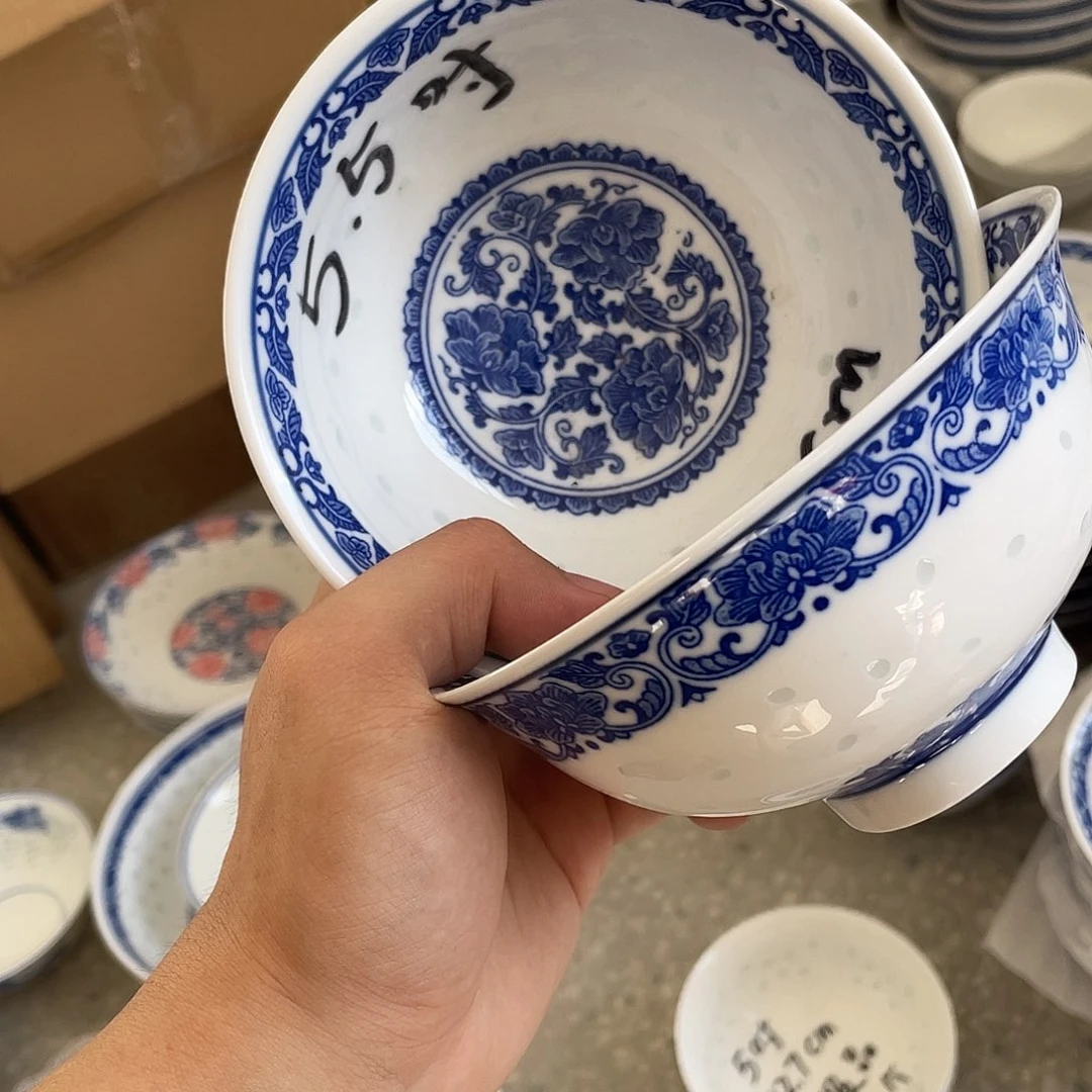 碗景德镇高温细白瓷餐具