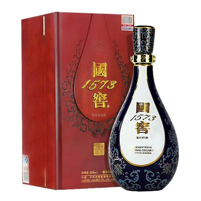 国窖1573称心如意（带酒具）2012-2013年首发 浓香型白酒60度1L