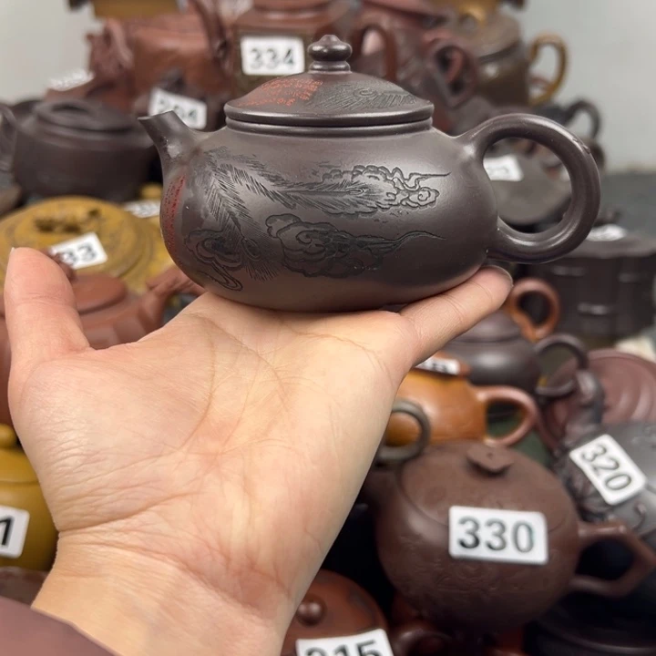 紫砂茶壶紫砂微瑕