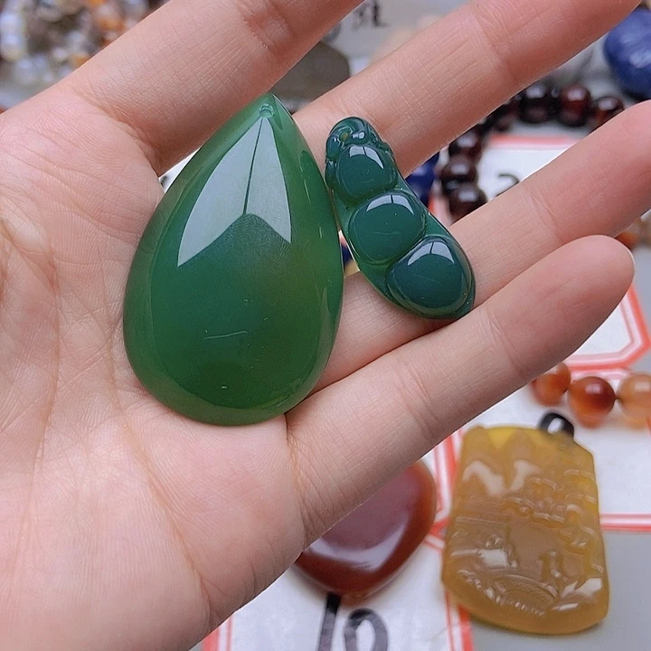【闪购商品】未镶嵌玛瑙/玉髓珠宝半成品@****?