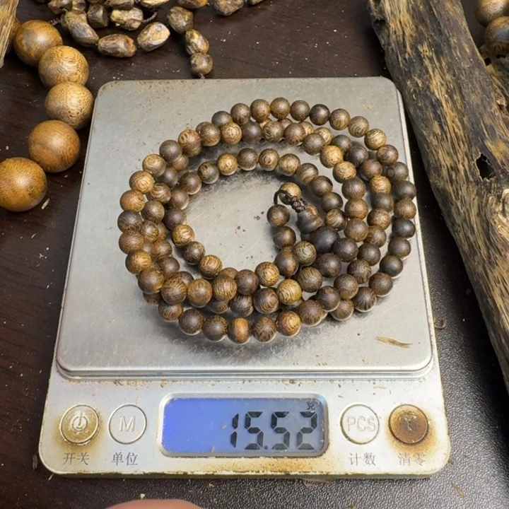 沉香沉香碎屑绿棋楠15克06