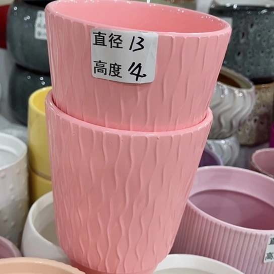 多肉绿植陶瓷花盆9.9包邮，有孔