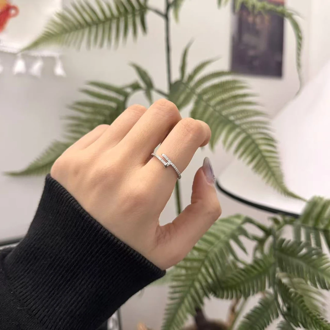合金戒指 Julia姐姐】ins基础款素圈小众戒指
