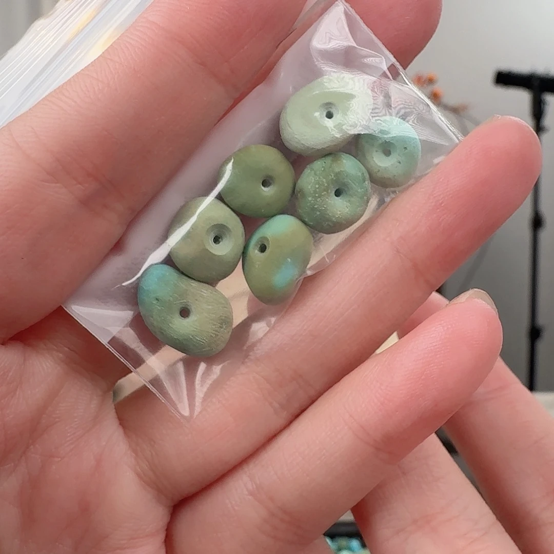 绿松石未镶嵌珠宝半成品