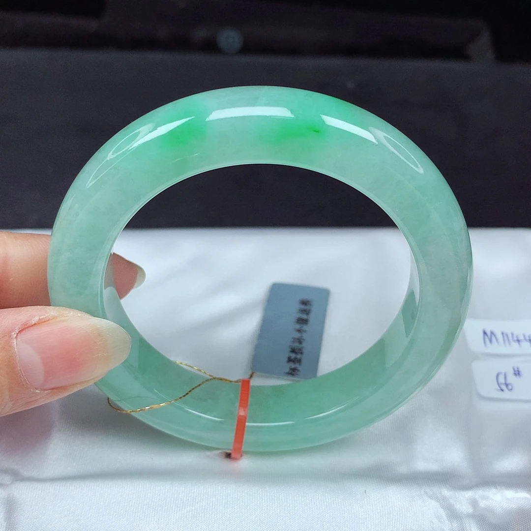 未镶嵌手镯翡翠54-56圈468