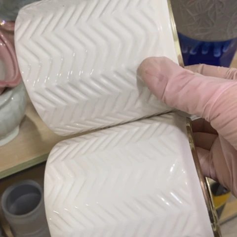 红陶陶瓷多肉花盆