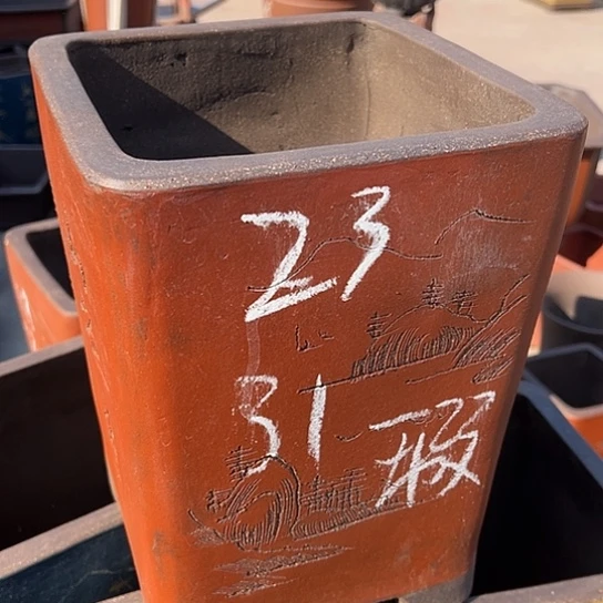 紫砂花盆透气花盆