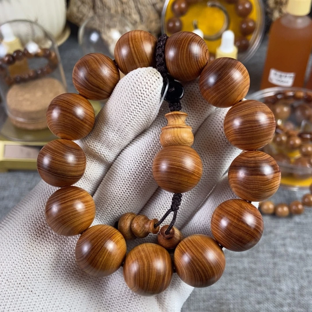 柏木（崖柏）手串/手链北太行高崖骨料18