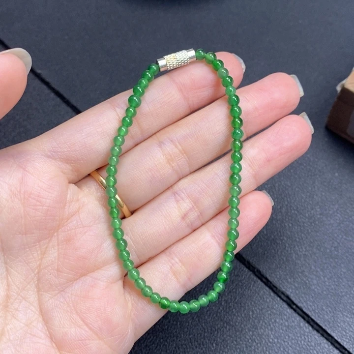 花***木翡翠未镶嵌颈饰翡翠