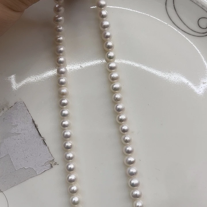 颈饰淡水珍珠银S925镶嵌337