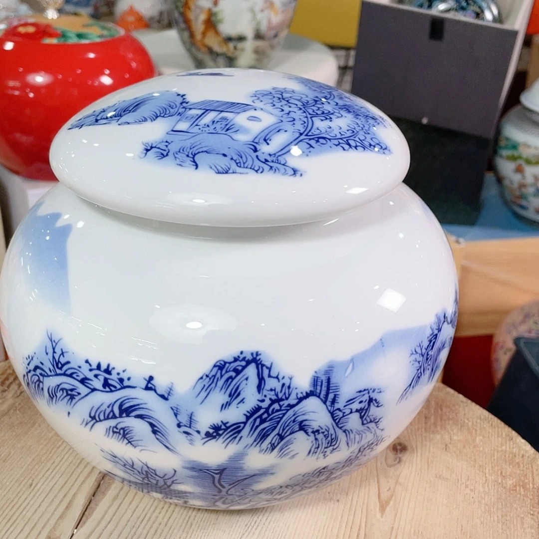 【闪购商品】罐陶瓷茶叶罐密封罐