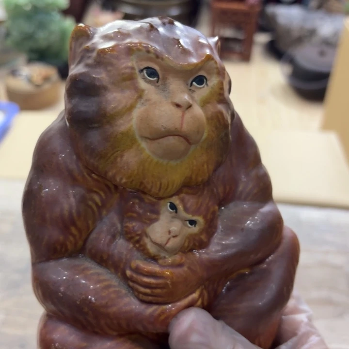 陶瓷古美术置物摆件