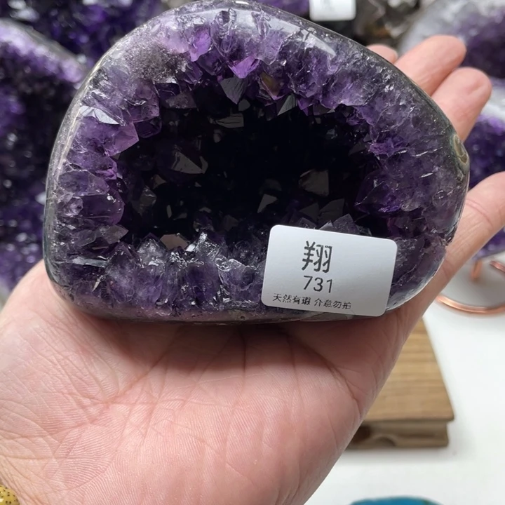 未镶嵌大型摆件（非配饰）紫晶