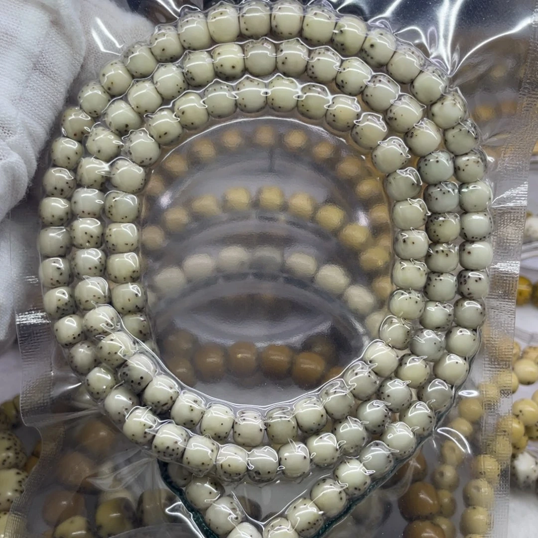 吊坠星月菩提6/5河豚大留白散星