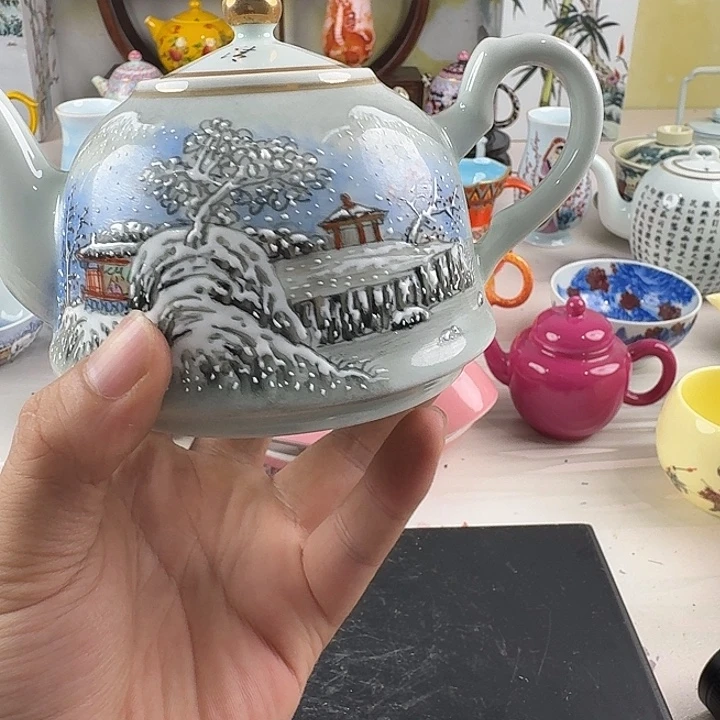 摆件景德镇陶瓷老厂瓷40
