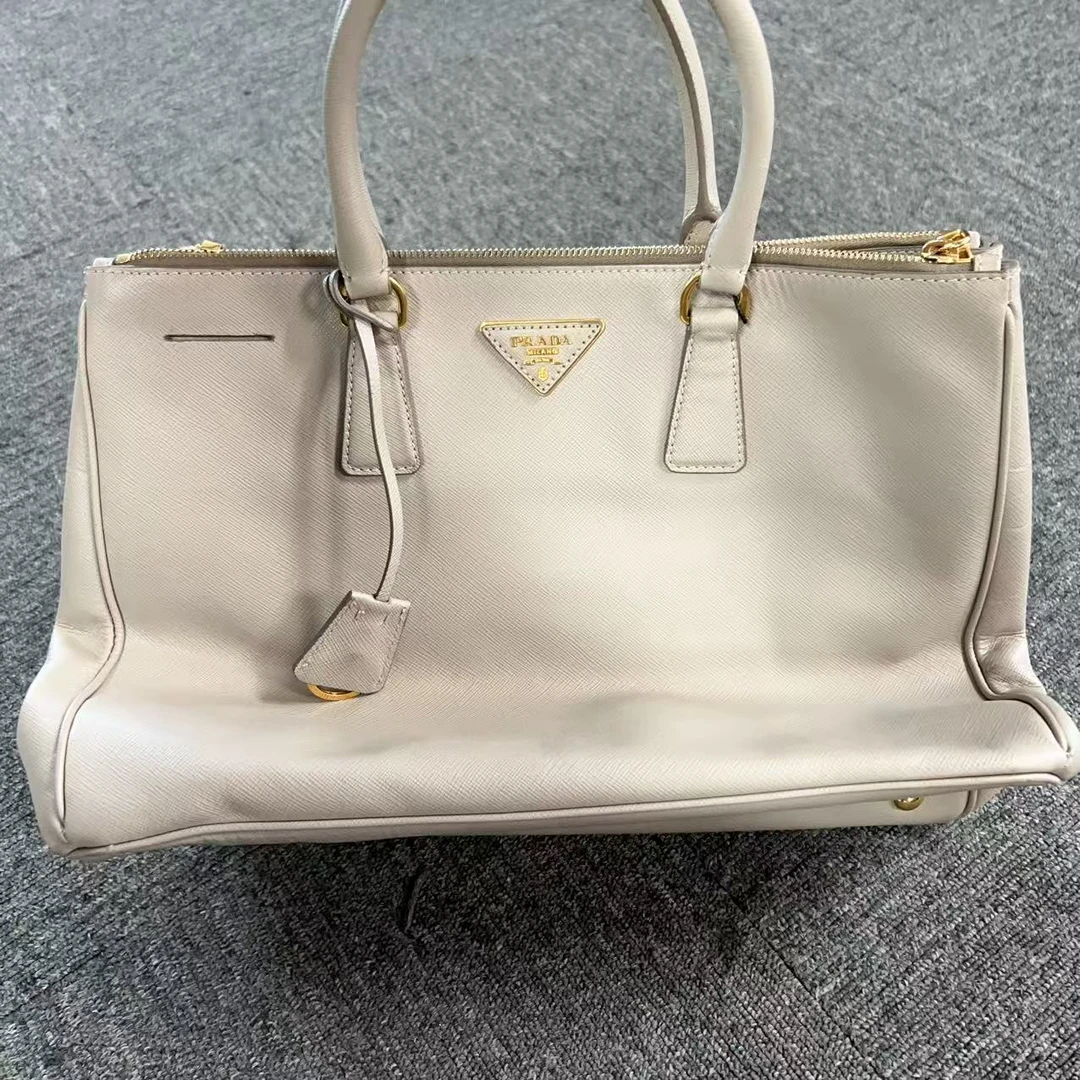 95新 Prada/普拉达 普拉达大象灰色杀手手提包