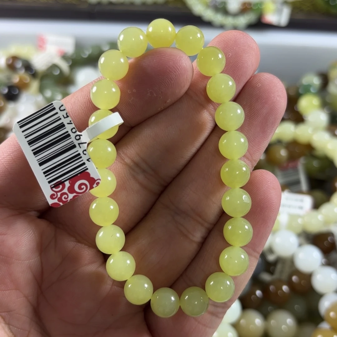 和田玉未镶嵌手链164