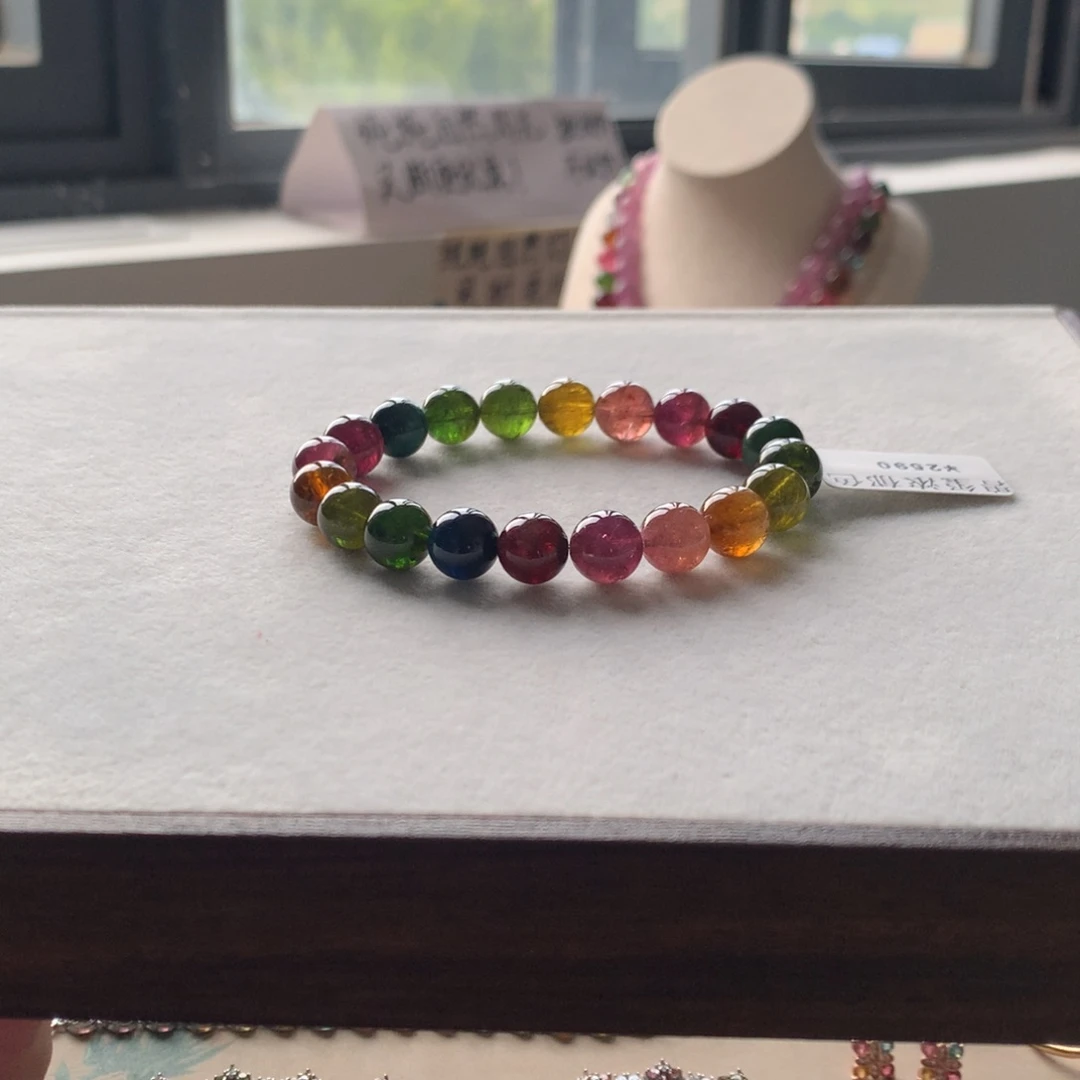 未镶嵌手链碧玺碧玺