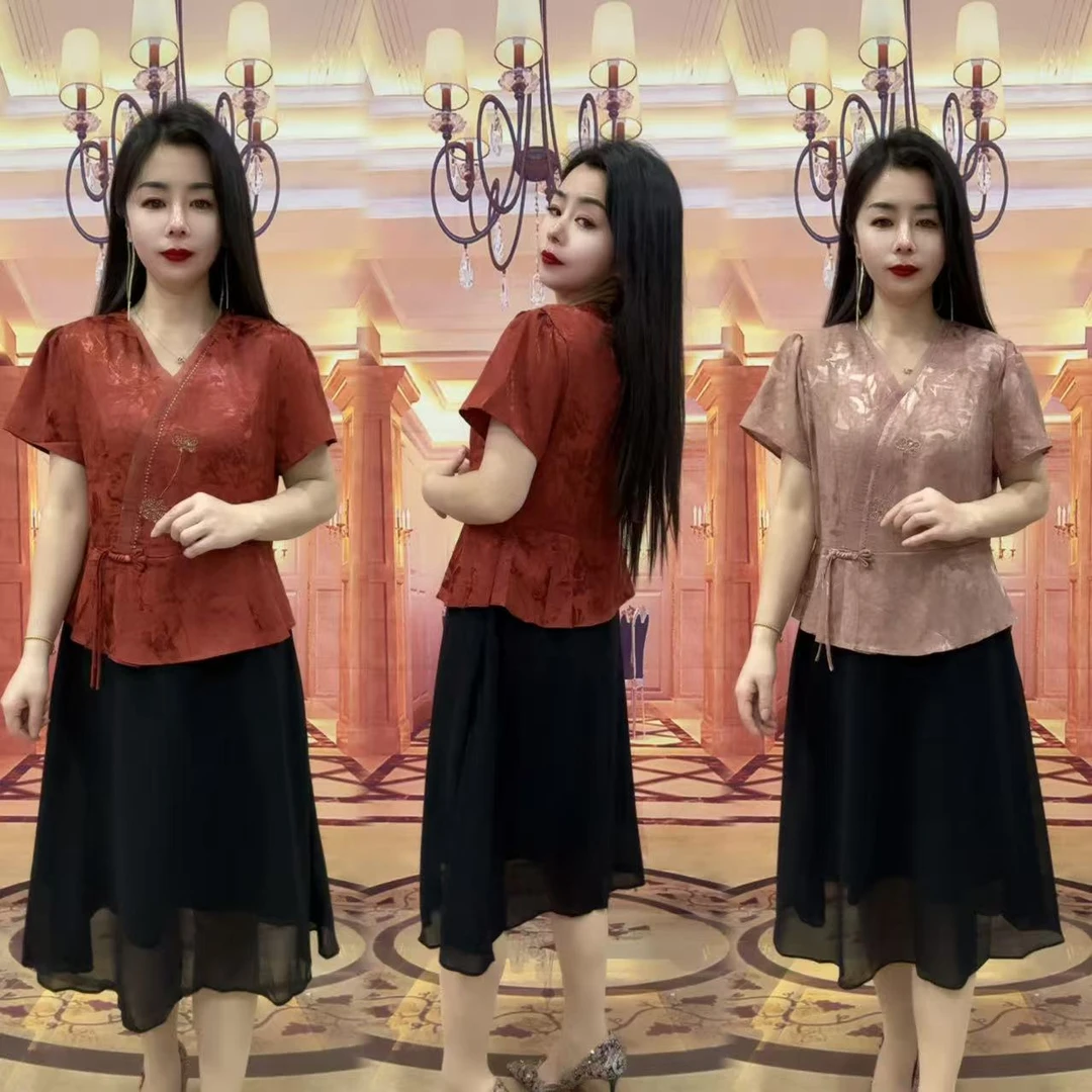 25A43国风款连衣裙