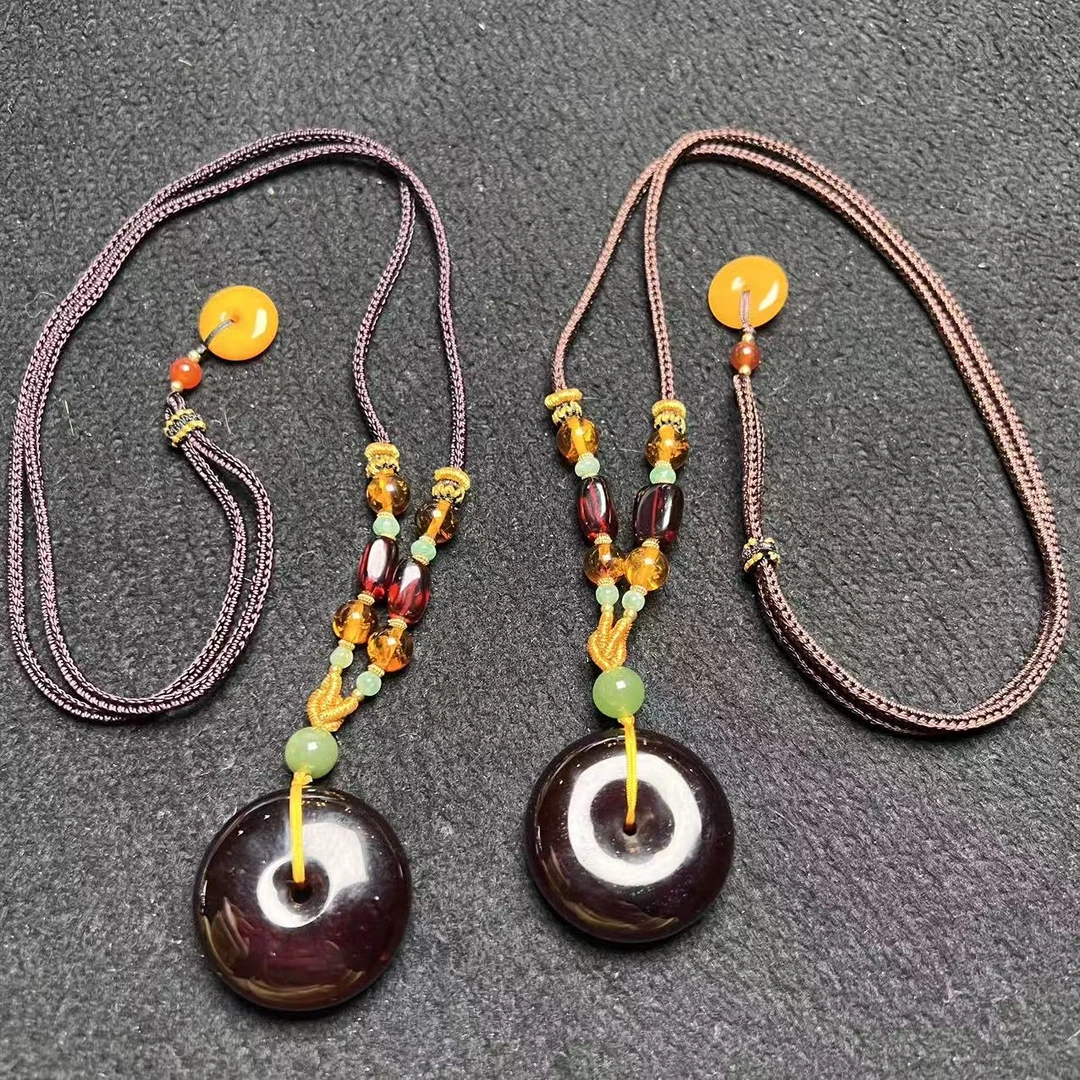 【玉经纶】176950/HQ37-琥珀吊坠-多样性发其一