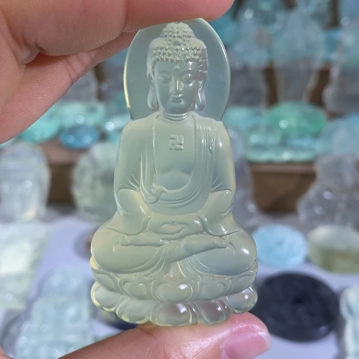 岫玉吊坠未镶嵌吊坠