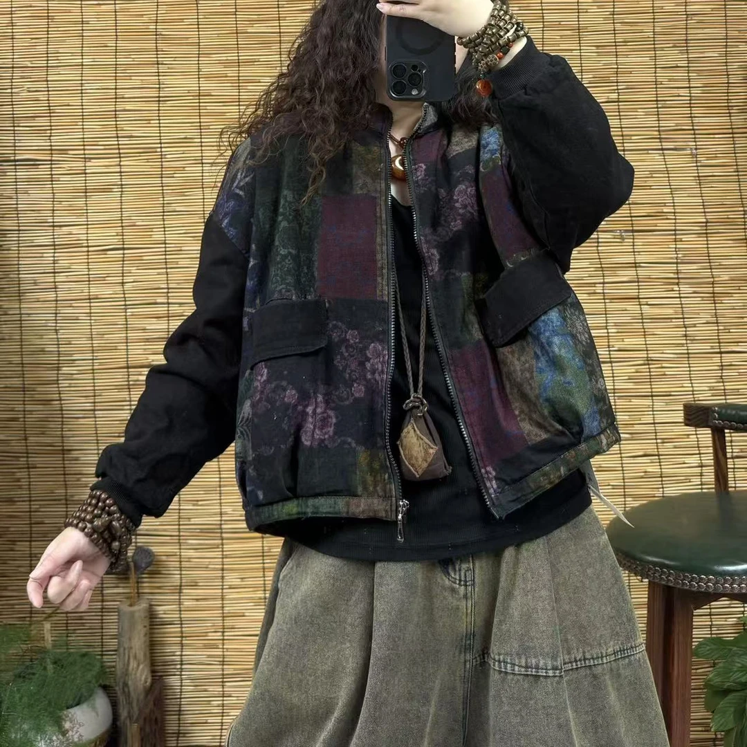 88855加棉立领牛仔外套（长58，90-150斤）