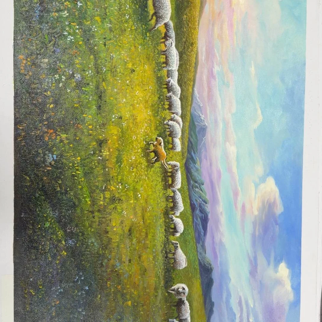 油画在干嘛啊我的天我