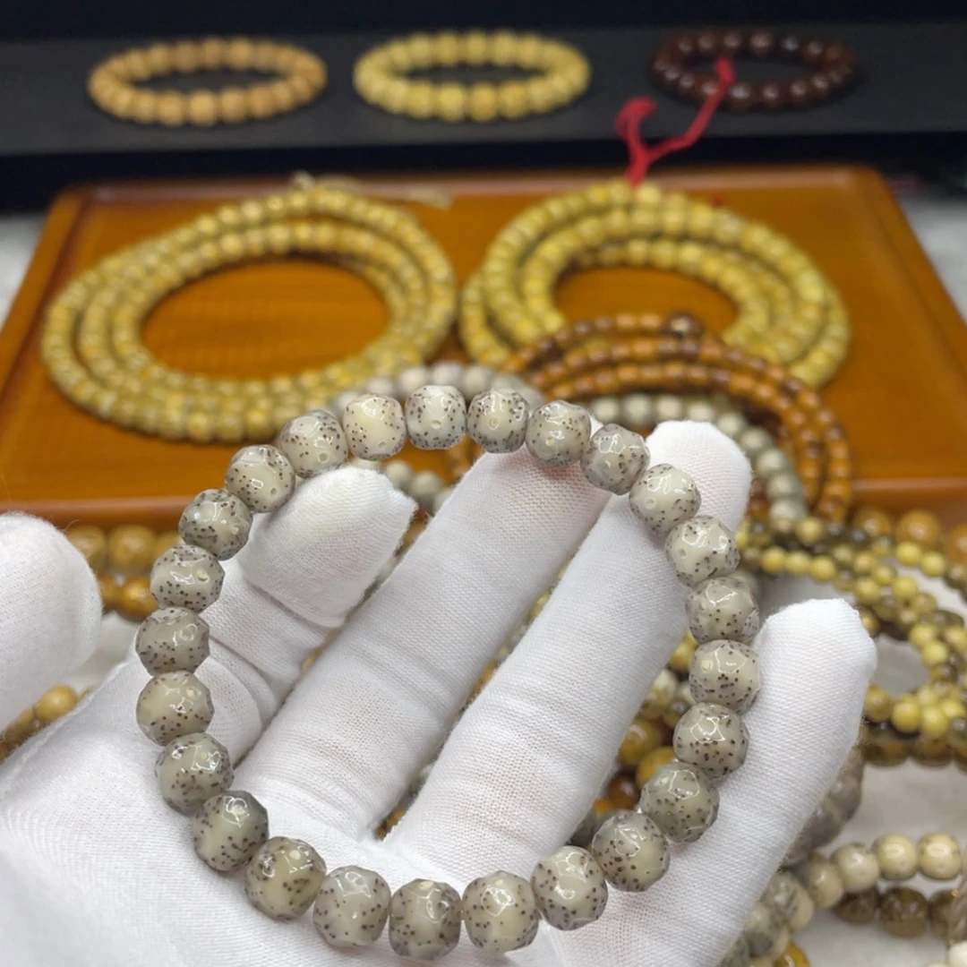 【闪购商品】手串星月菩提98冰糖玉化一线天月朗星稀