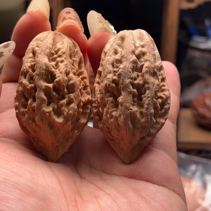 把件文玩核桃楸大胖48花