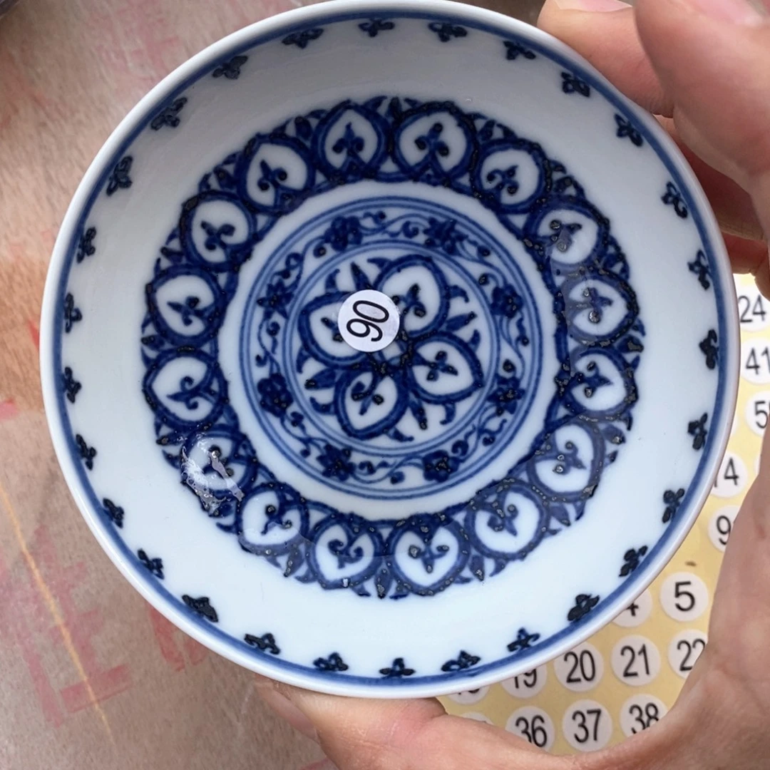阿***林瓷片景德镇手绘青花青花