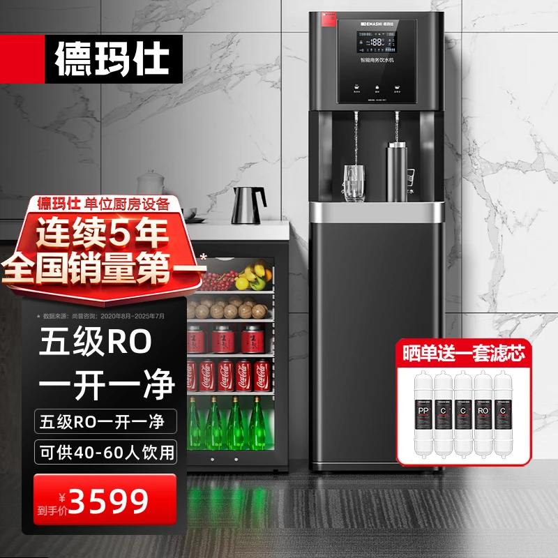 德玛仕净水器商用饮水机直饮水机学校办公室工厂开水器净水设备