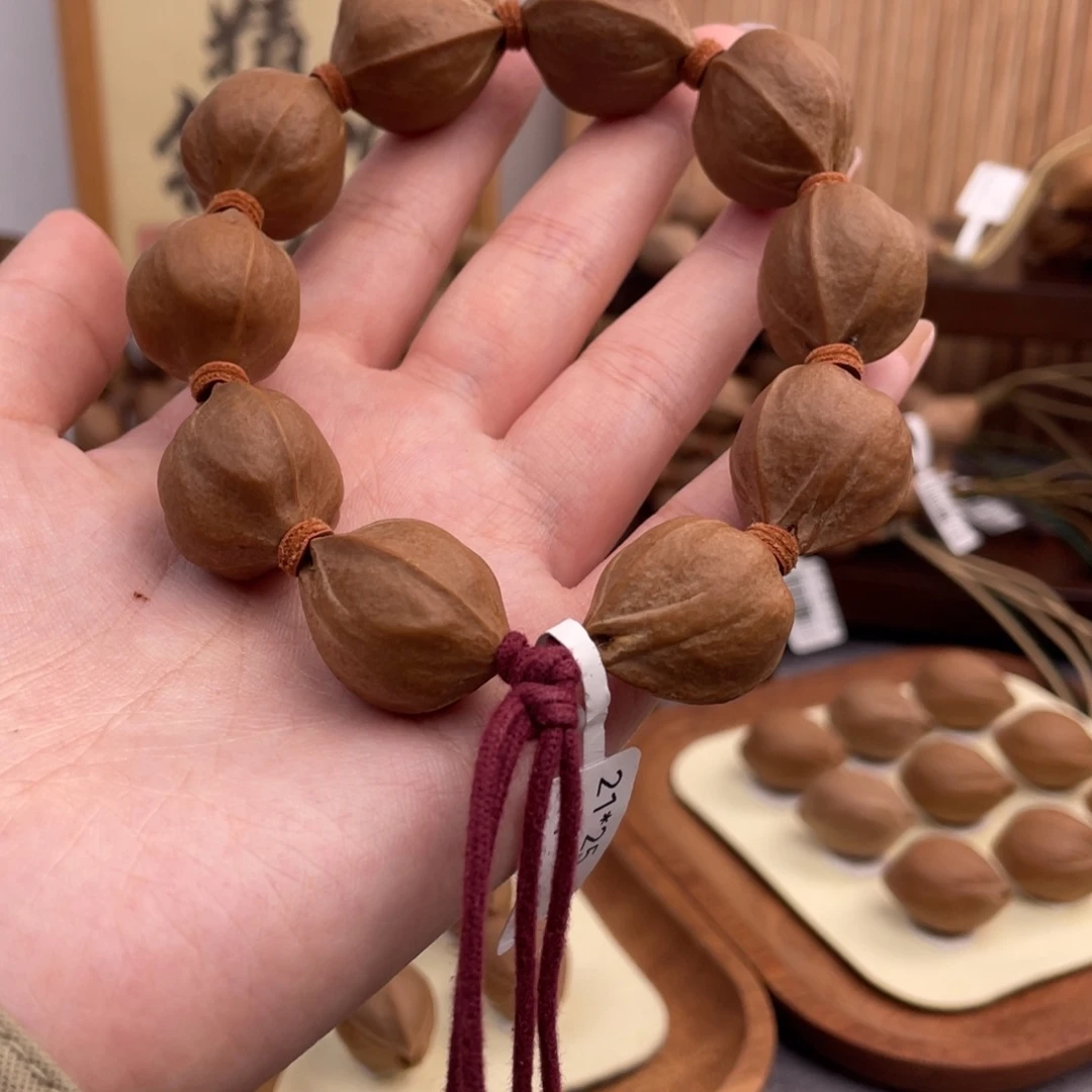 刘***泽手串/手链橄榄核21 25梅林铁核