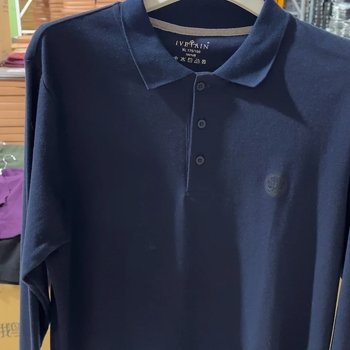 23500款蓝色 T恤180尺码150斤到180斤