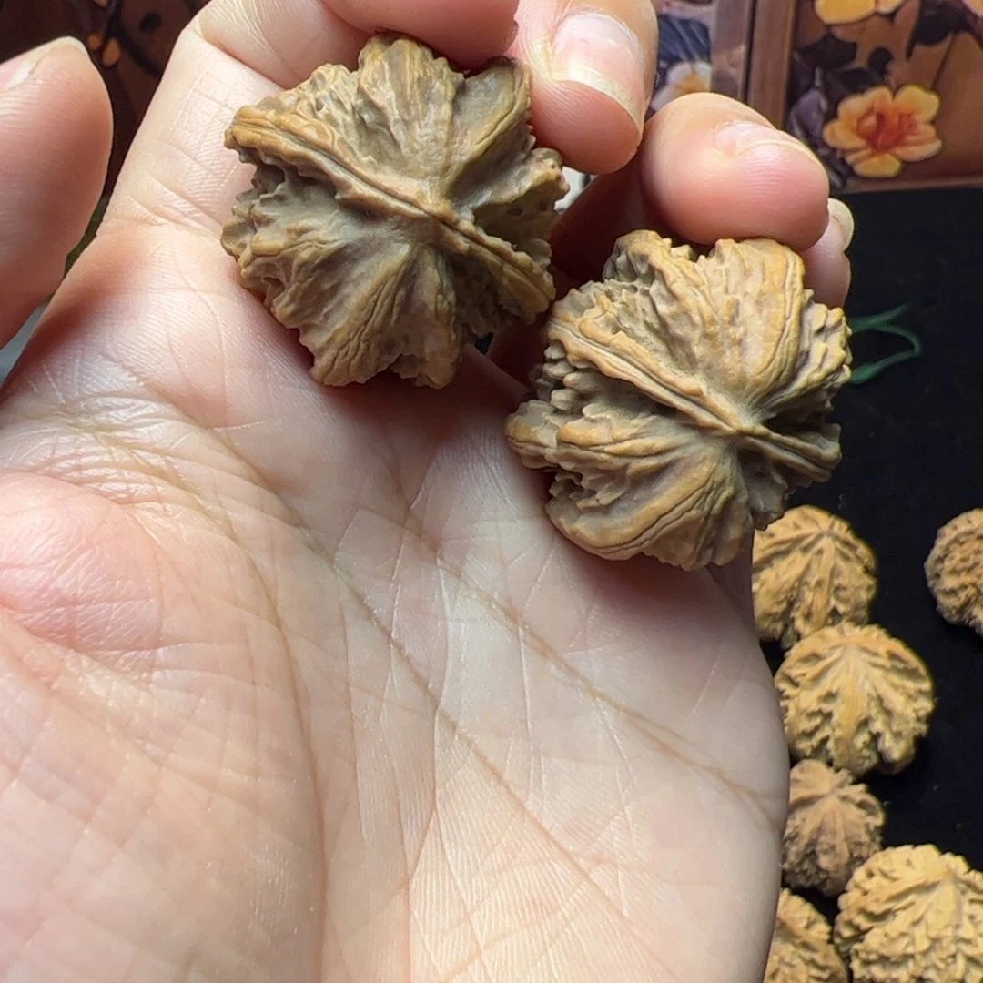 文玩核桃把件D**0秦岭野生文玩核桃