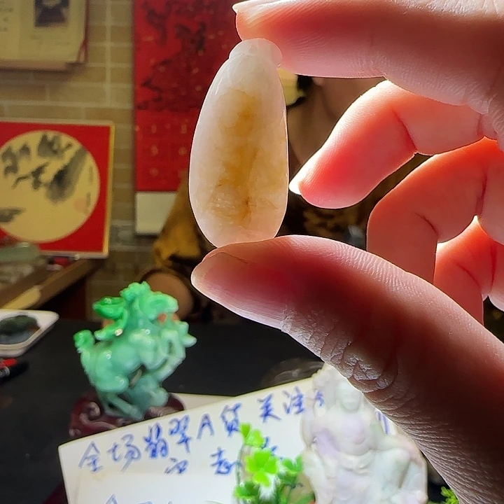 翡翠未镶嵌颈饰11111