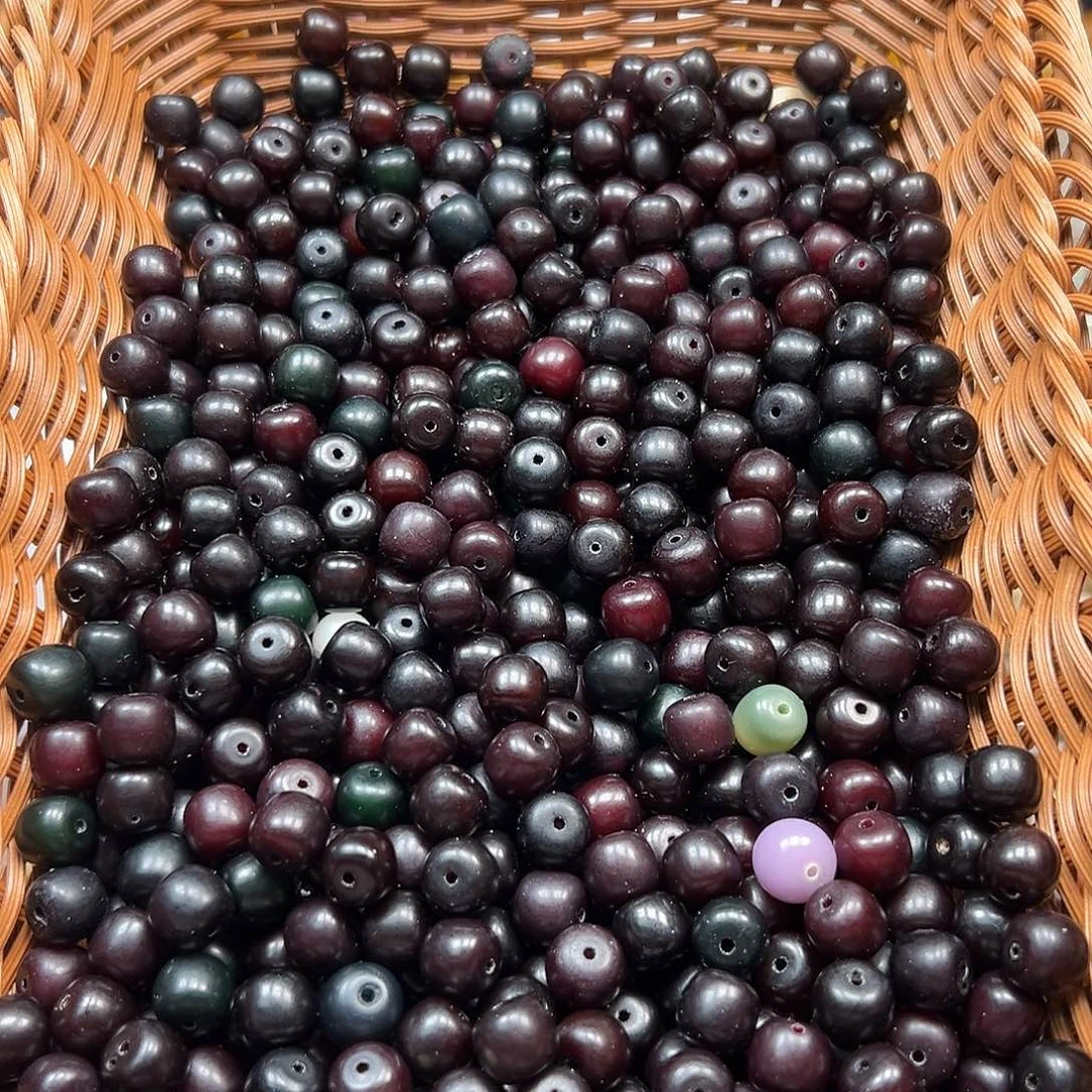 手串菩提根/象牙果200颗车厘子桶珠混装瑕疵