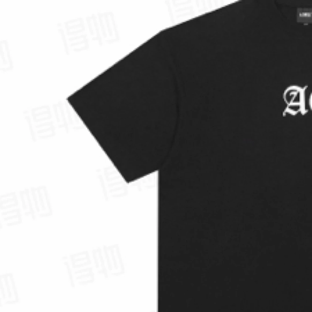 Franklin】潮牌 A哥特字母短袖情侣款