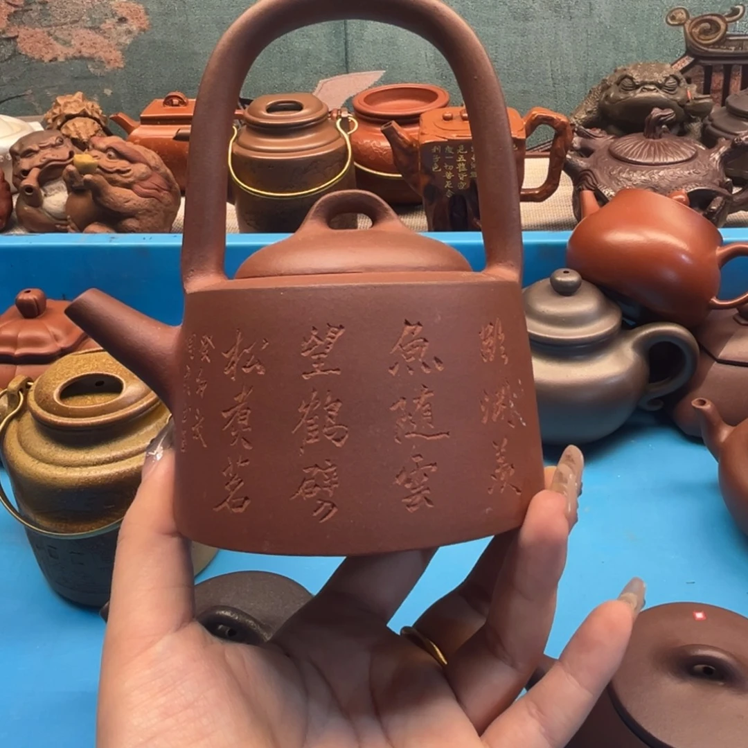 紫砂雕宠小器高品