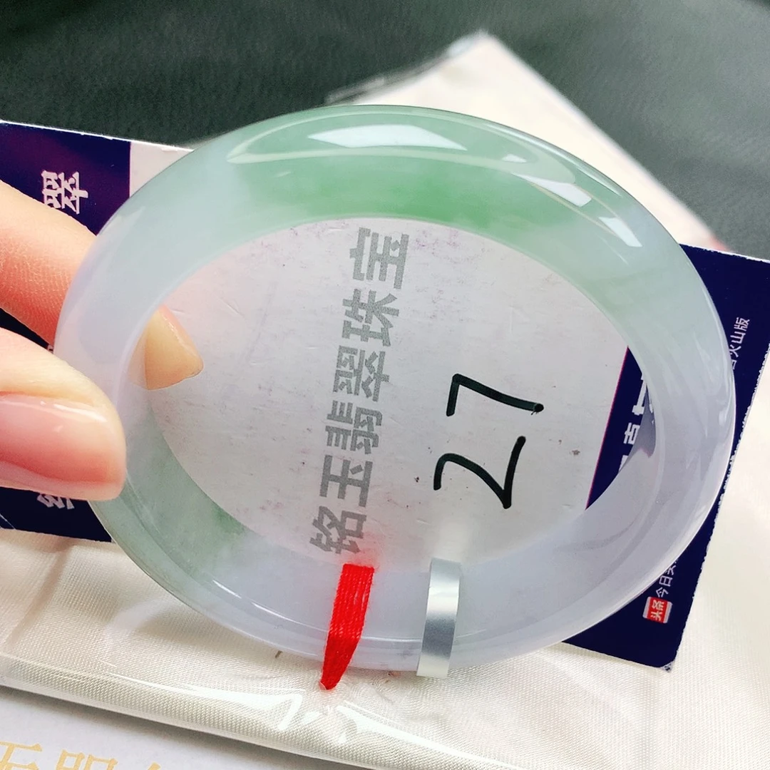 翡翠未镶嵌手镯缅甸天然a货翡翠手镯