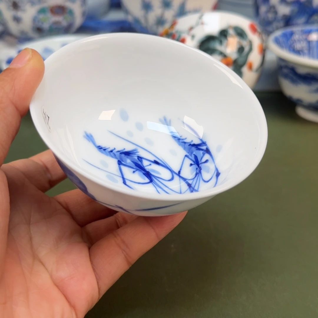 陶瓷景德镇纯手绘茶具圆圆214