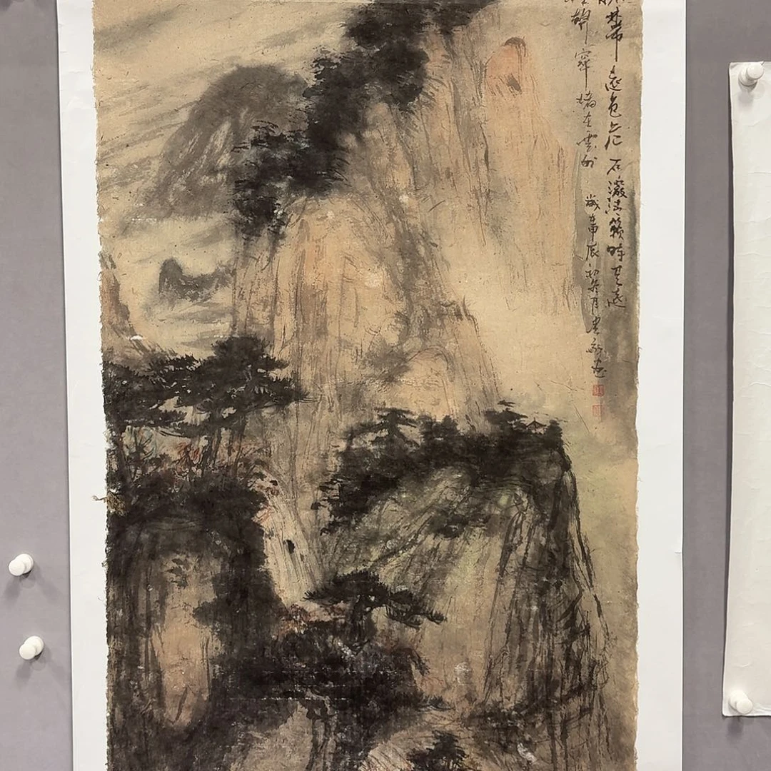 国画亲笔手绘放心去藏